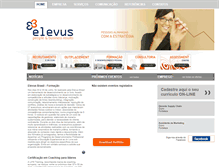 Tablet Screenshot of elevus.com.br